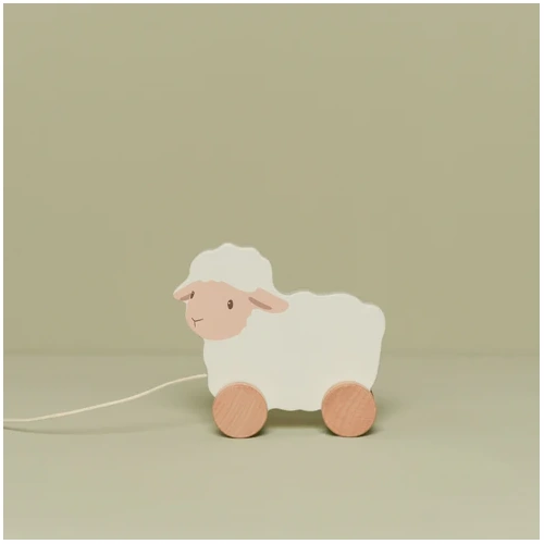 Wooden Toy | Pull Along | Little Farm - Sheep