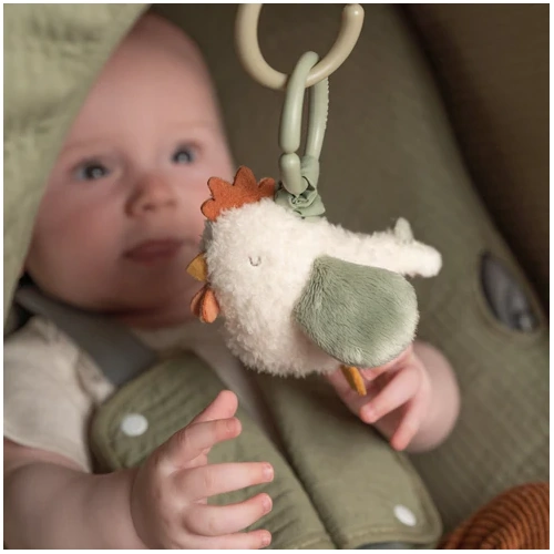 Pram Toy | Pull and Shake | Little Farm - Chicken