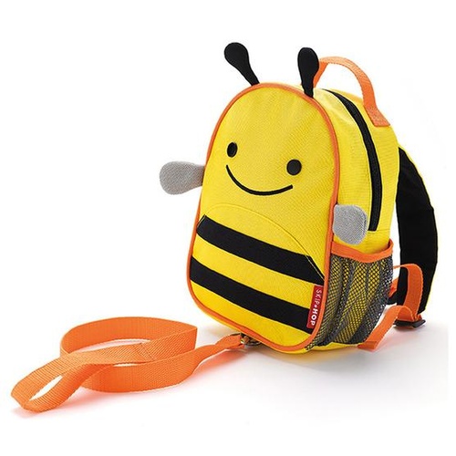 Zoo Let Mini Backpack With Harness - Bee