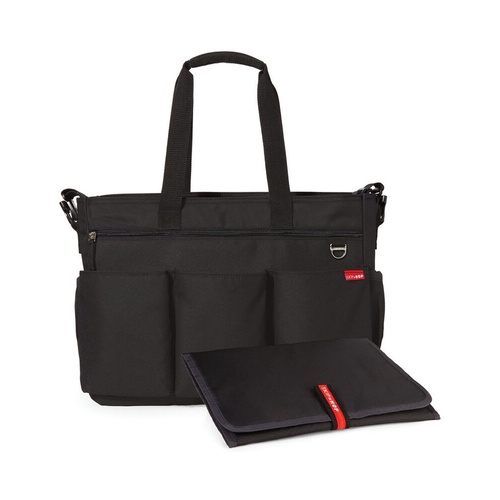 Skip Hop Duo Double Signature Bag - Black