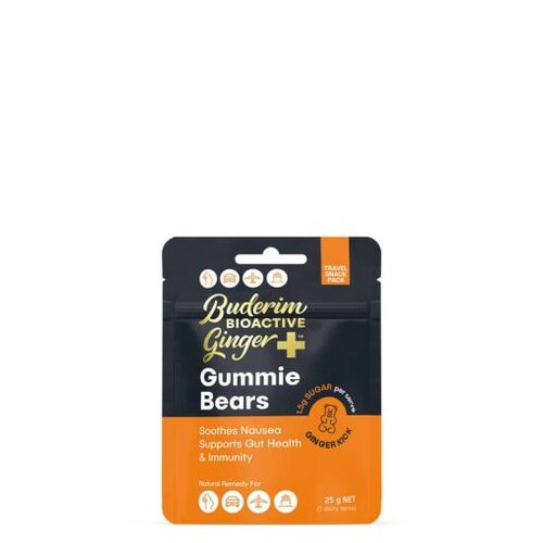 Buderim Bioactive Ginger+ Gummie Bears
