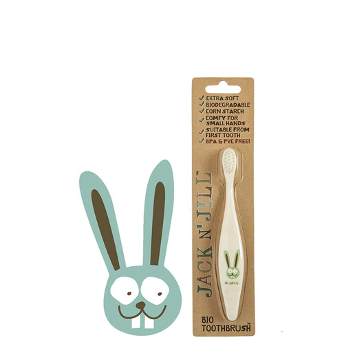 Jack N' Jill Biodegradable Toothbrush - Bunny