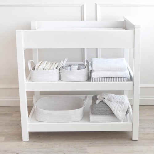 3 Piece Storage Set - White