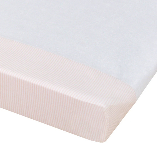 Change Pad Cover - Pink Stripe