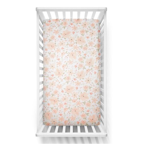 Fitted Cot Sheet - Meadow