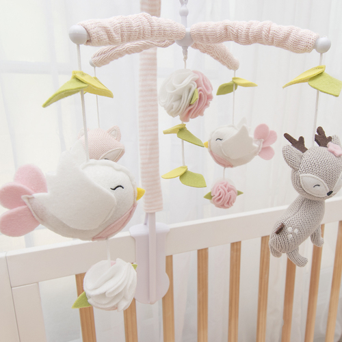 Musical Cot Mobile Set - Ava Birds