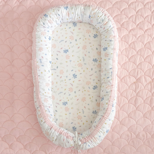 Portable Organic Baby Nest - Botanical