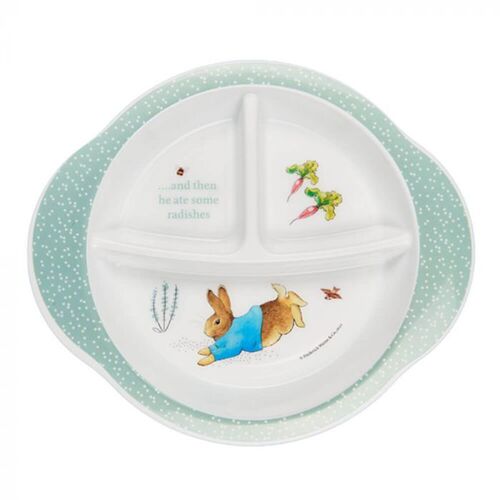 Peter Rabbit Section Plate With Suction Base