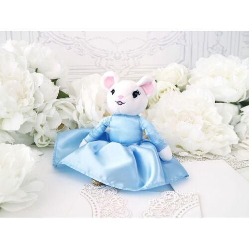 Claris The Mouse Mini Plush Toy - Belle Blue