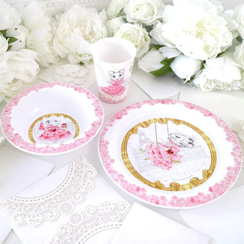 Claris The Mouse Mealtime Dinner Set - 3 Piece