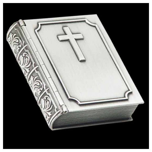 Christening Cross Keepsake Box