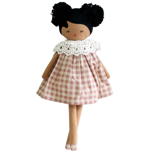 Aggie Doll - Rose Check