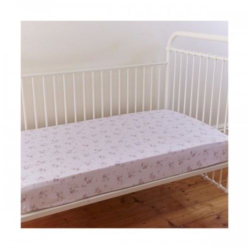 Fitted Cot Sheet - Mia