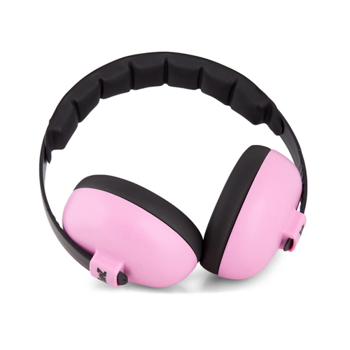 Baby Banz Hear No Blare Earmuffs Mini 3M- 3Yrs - Petal Pink