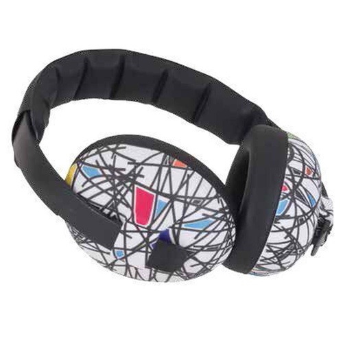 Baby Banz Hear No Blare 3mths-2Yrs Earmuffs - Squiggle