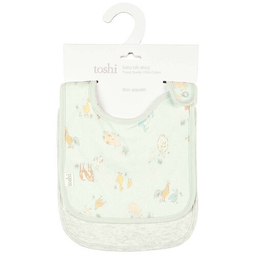 2 Pack Baby Bibs Story - Country