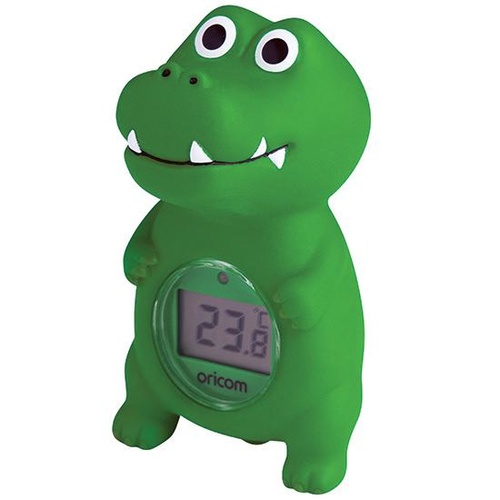 Digital Bath And Room Thermometer - Crocodile