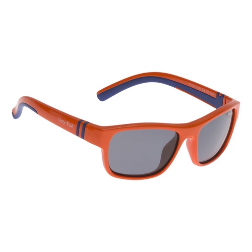 Orange And Blue Frame Smoke Lens Sunglasses
