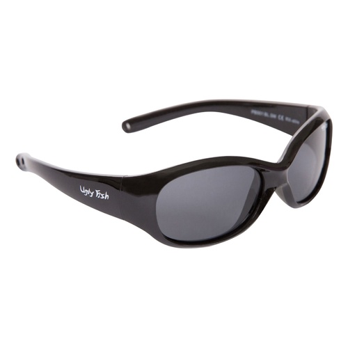 Black Frame Smoke Lens Sunglasses