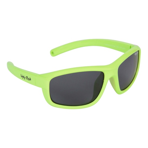 Green Frame Smoke Lens Sunglasses