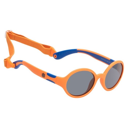 Orange Frame Smoke Lens Sunglasses
