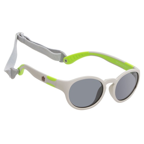 Grey And Green Frame Smoke Lens Sunglasses
