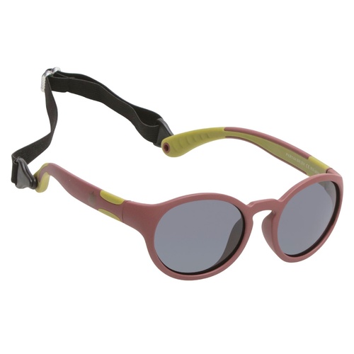 Brown And Green Frame Smoke Lens Sunglasses