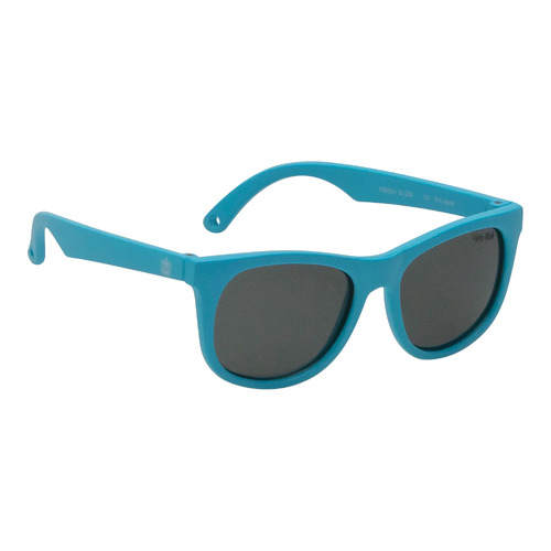 Blue Frame Smoke Lens Sunglasses