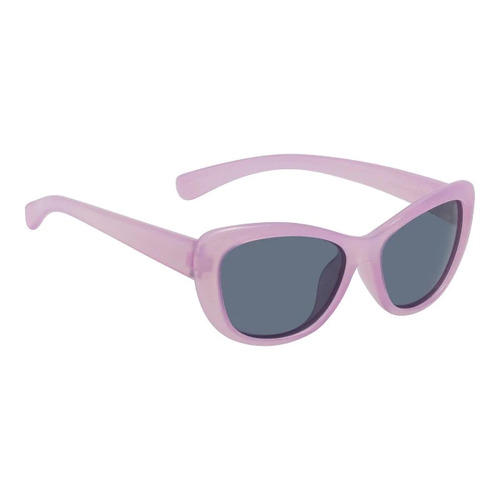 Purple Frame Smoke Lens Sunglasses