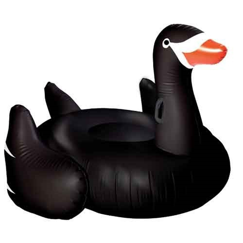 Inflatable Swan - Black
