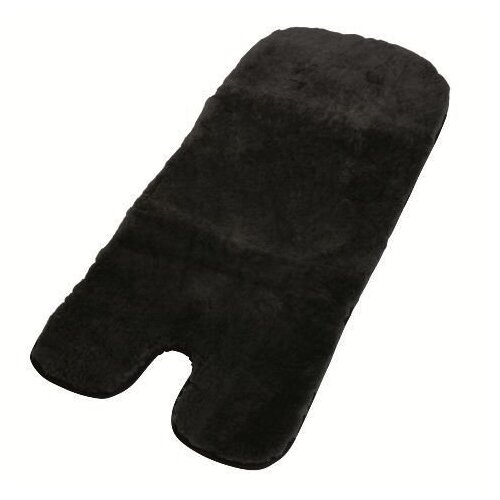 Deluxe Pram Lambswool Liner - Black