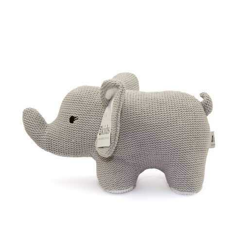 Knitted Elephant Rattle