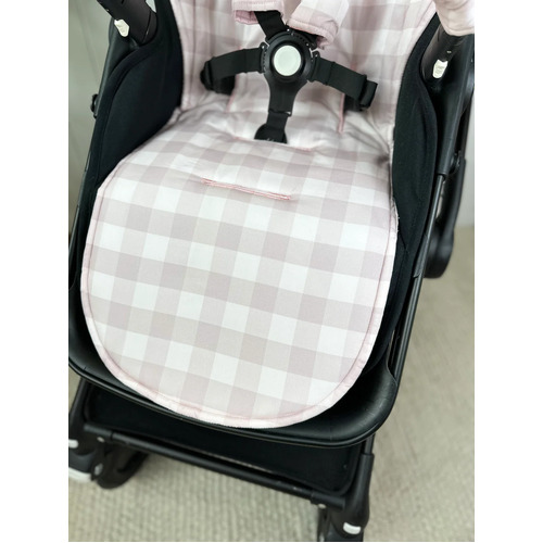 Universal Pram Liner - Blush Gingham