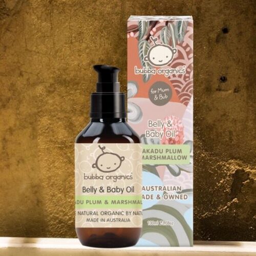 bubba organics Belly + Baby Oil - Kakadu Plum + Marshmallow
