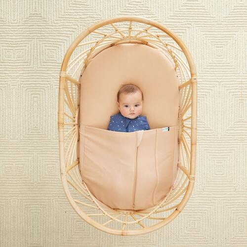 Bassinet/Cradle Baby Tuck Sheet - Wheat