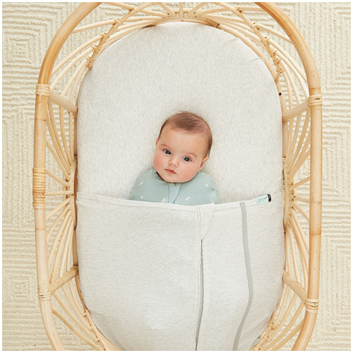 Bassinet/Cradle  Baby Tuck Sheet - Grey