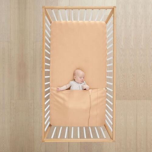Cot/Crib Baby Tuck Sheet - Wheat