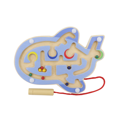 Wooden Toy | Magnetic Labyrinth | Airplane