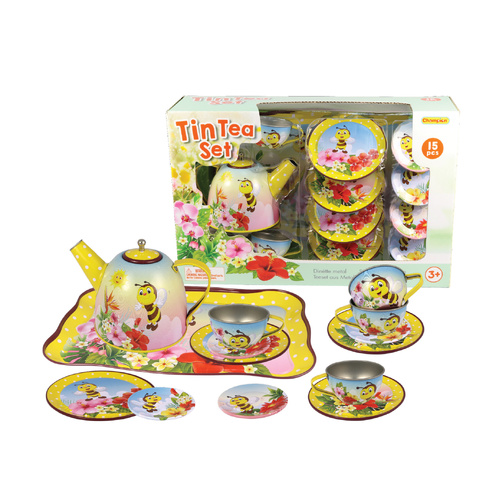 Toy | Tea Set | 15pc Bee [Tin]