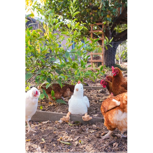Rattle | Soft | Harriet the Hen [Cream]
