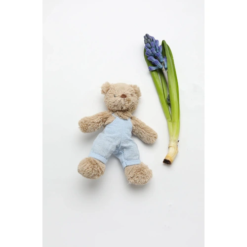 Soft Toy | Teddy Bear | Baby Honey Bear [Baby Blue, Overalls]