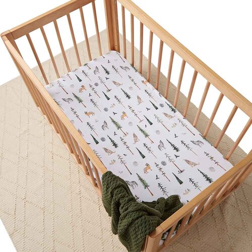 Fitted Cot Sheet - Alpha