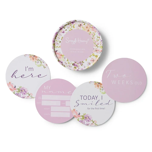 Isla And Lilac Reversible Milestone Cards