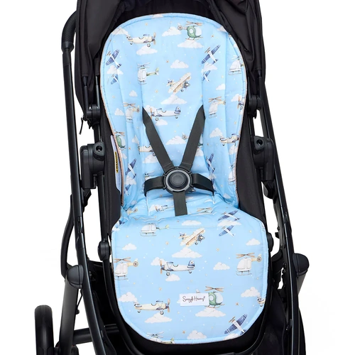 Reversible Pram Liner - Taking Flight