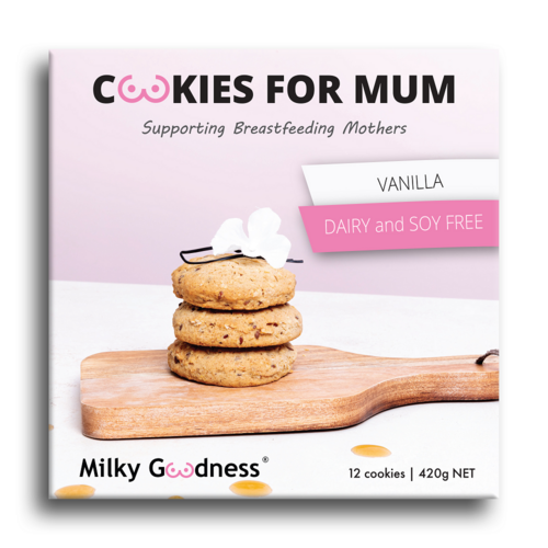Milky Goodness Lactation Cookies - Vanilla (Dairy And Soy FREE)