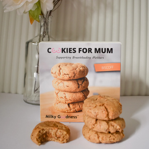 Milky Goodness Lactation Cookies - Biscoff