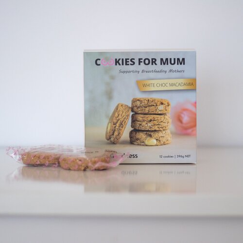 Milky Goodness Lactation Cookies - White Choc Macadamia