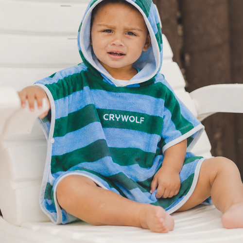 Towel | Baby Hooded | Deck Stripe