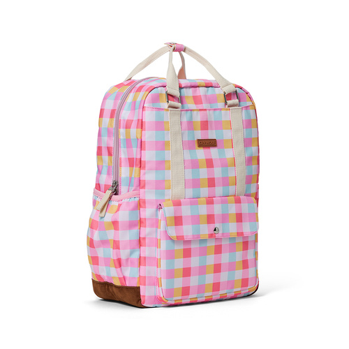 Backpack | Knapsack | Pop Gingham