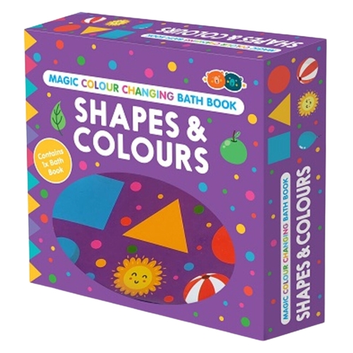 Magic Colour Changing Bath Book - Shapes & Colours